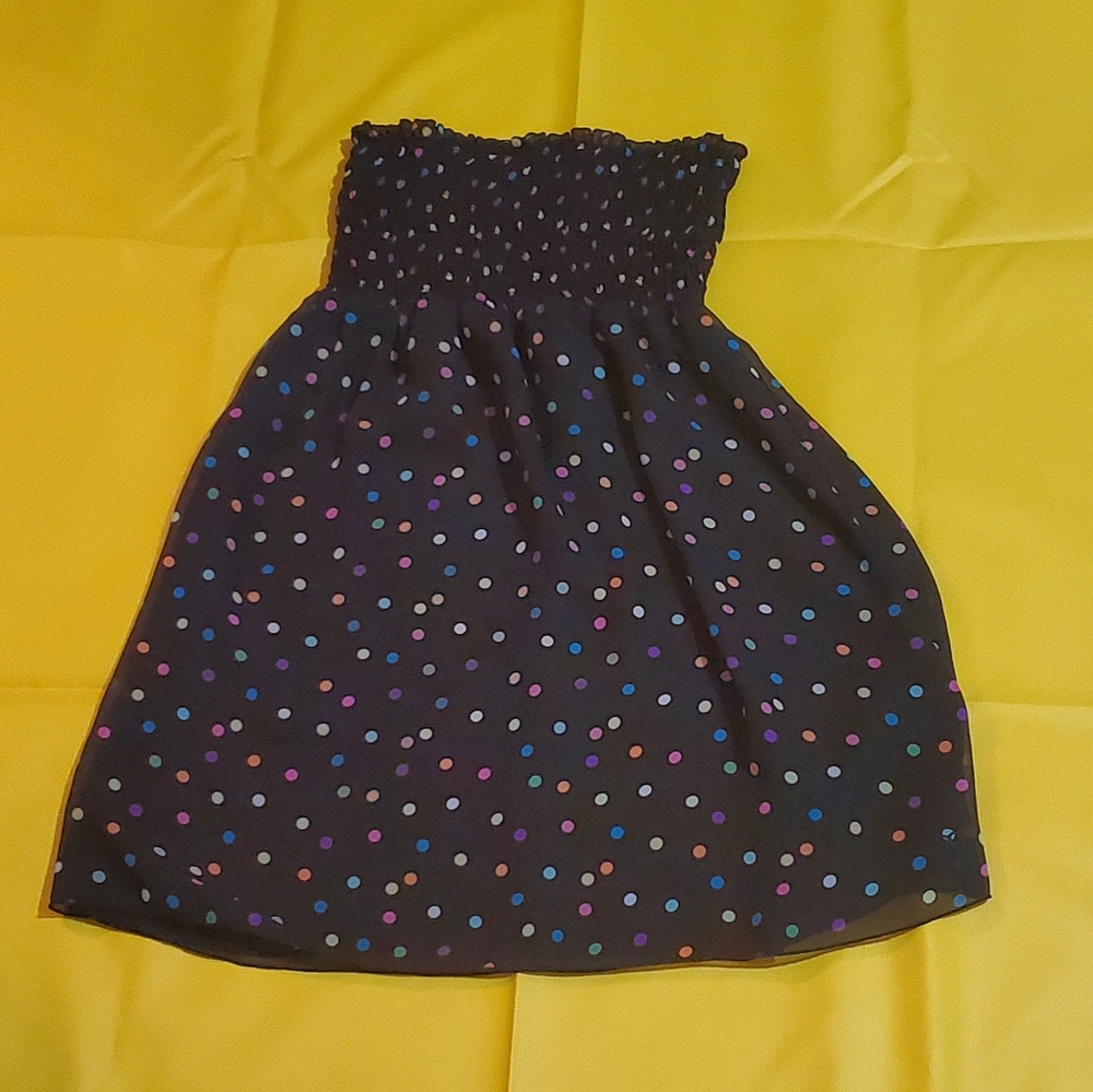 Multi-color Polka-dot Cover-up